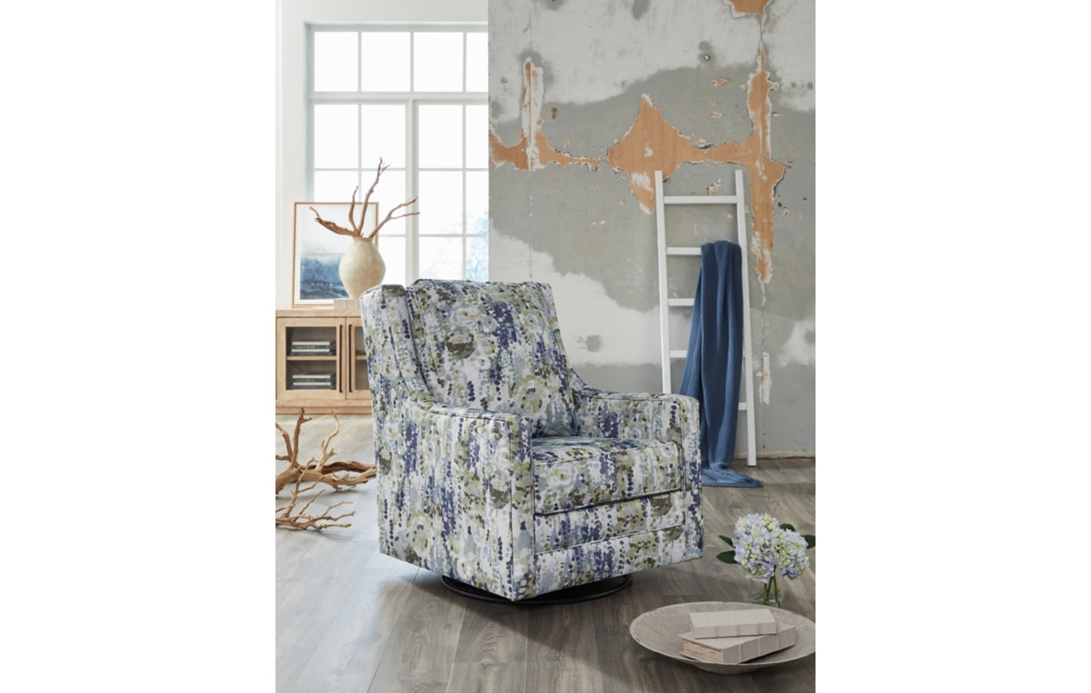 Dustinford Swivel Glider Accent Chair