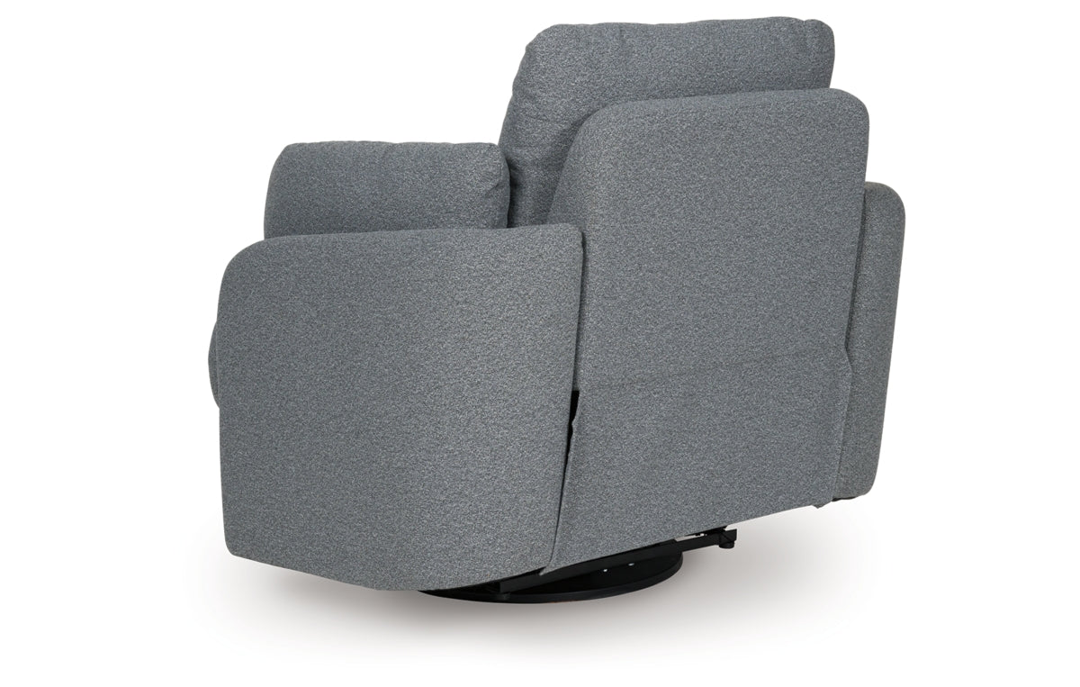 Alainmont Next-Gen Nuvella Swivel Power Recliner