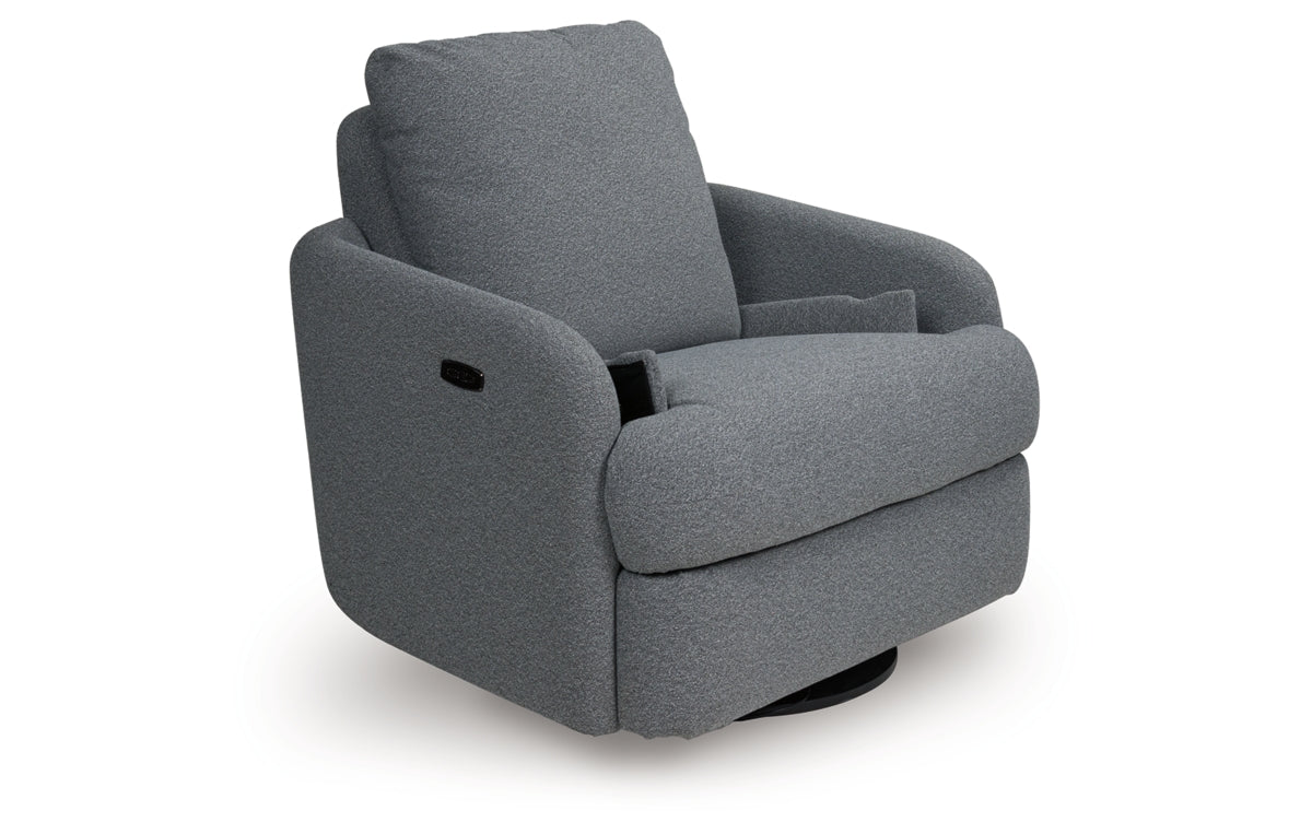 Alainmont Next-Gen Nuvella Swivel Power Recliner