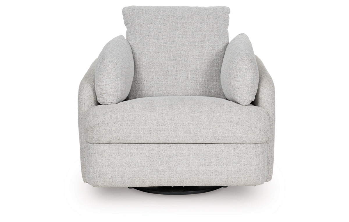 Alainmont Next-Gen Nuvella Swivel Power Recliner