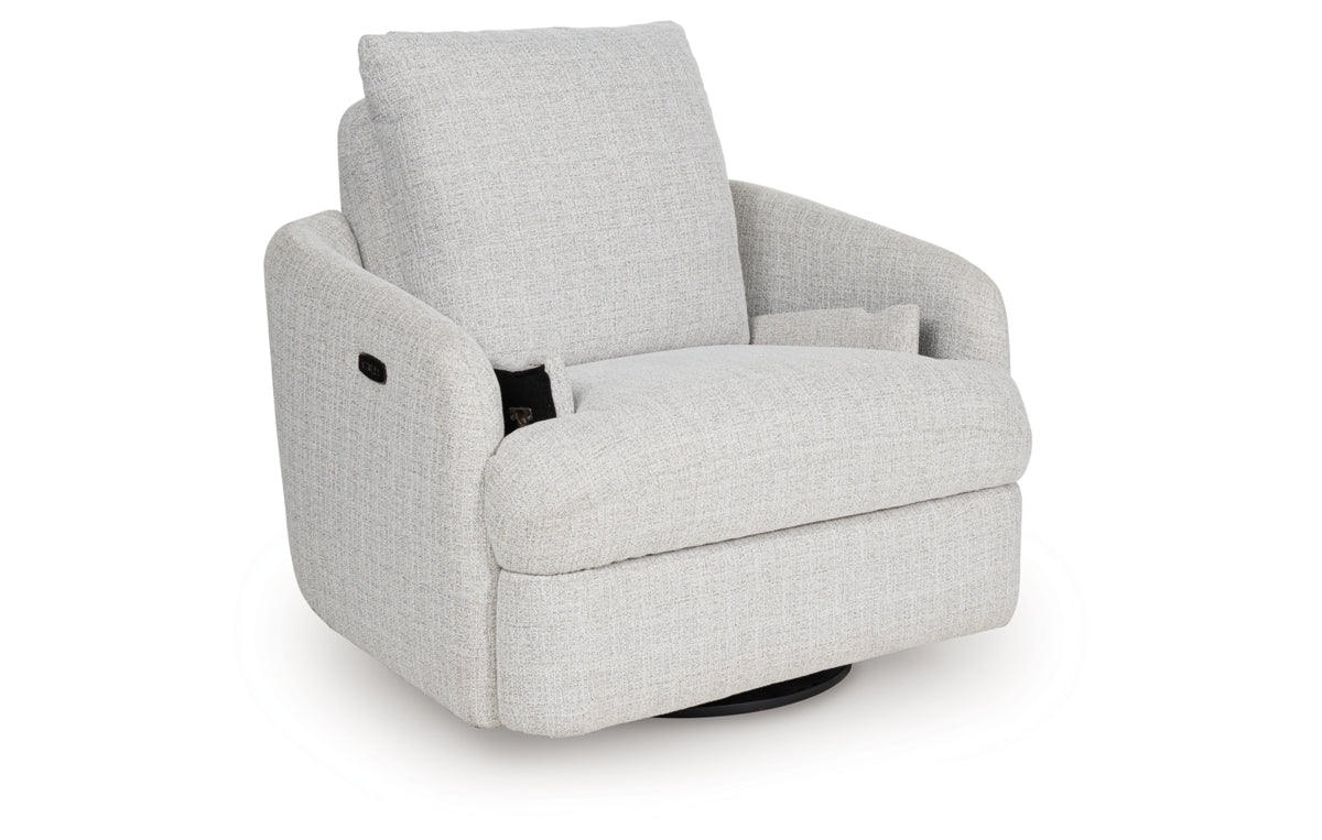 Alainmont Next-Gen Nuvella Swivel Power Recliner