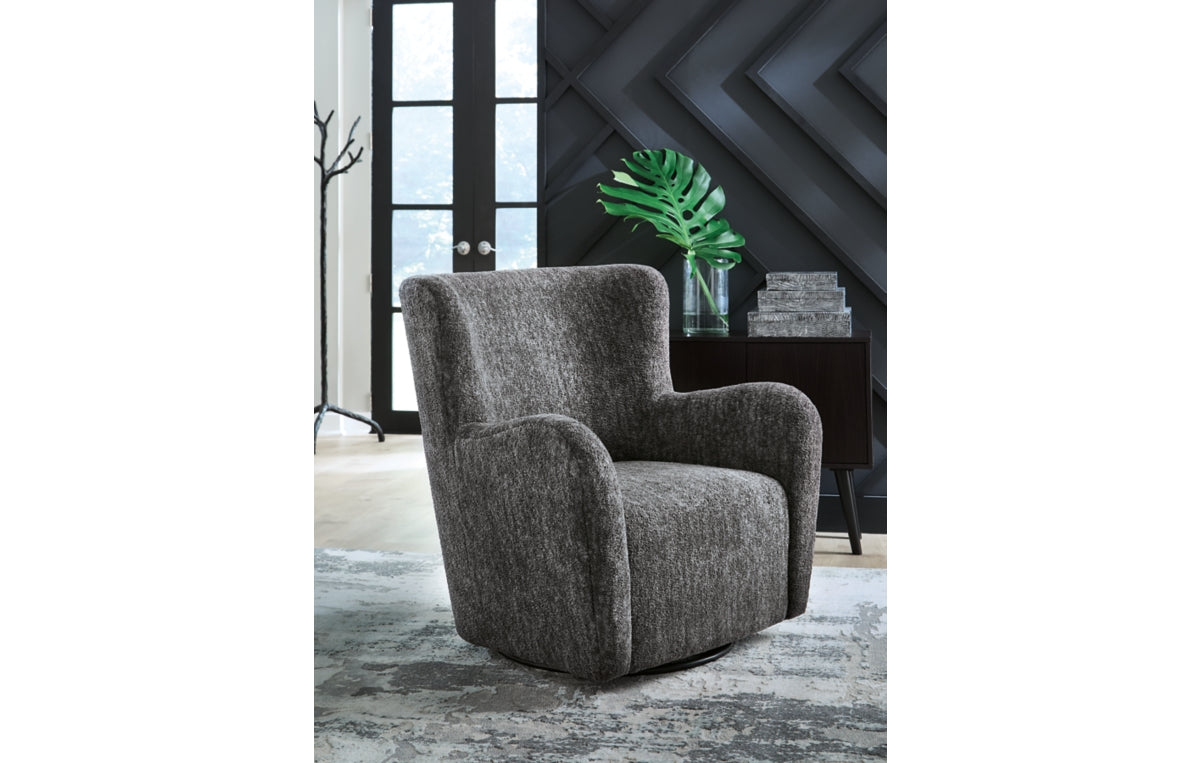 Rowenburg Swivel Glider Accent Chair
