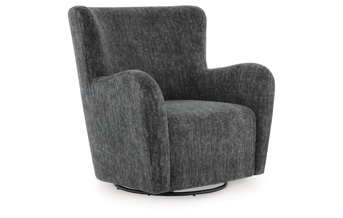 Rowenburg Swivel Glider Accent Chair