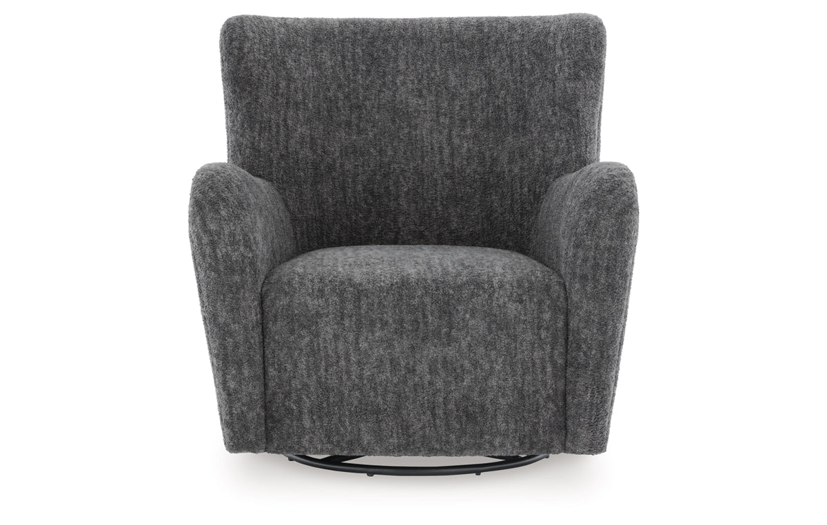 Rowenburg Swivel Glider Accent Chair