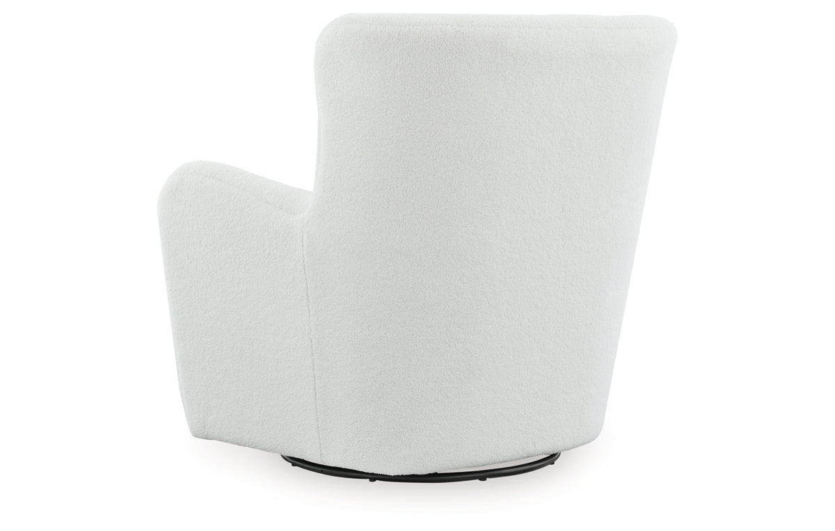 Rowenburg Swivel Glider Accent Chair