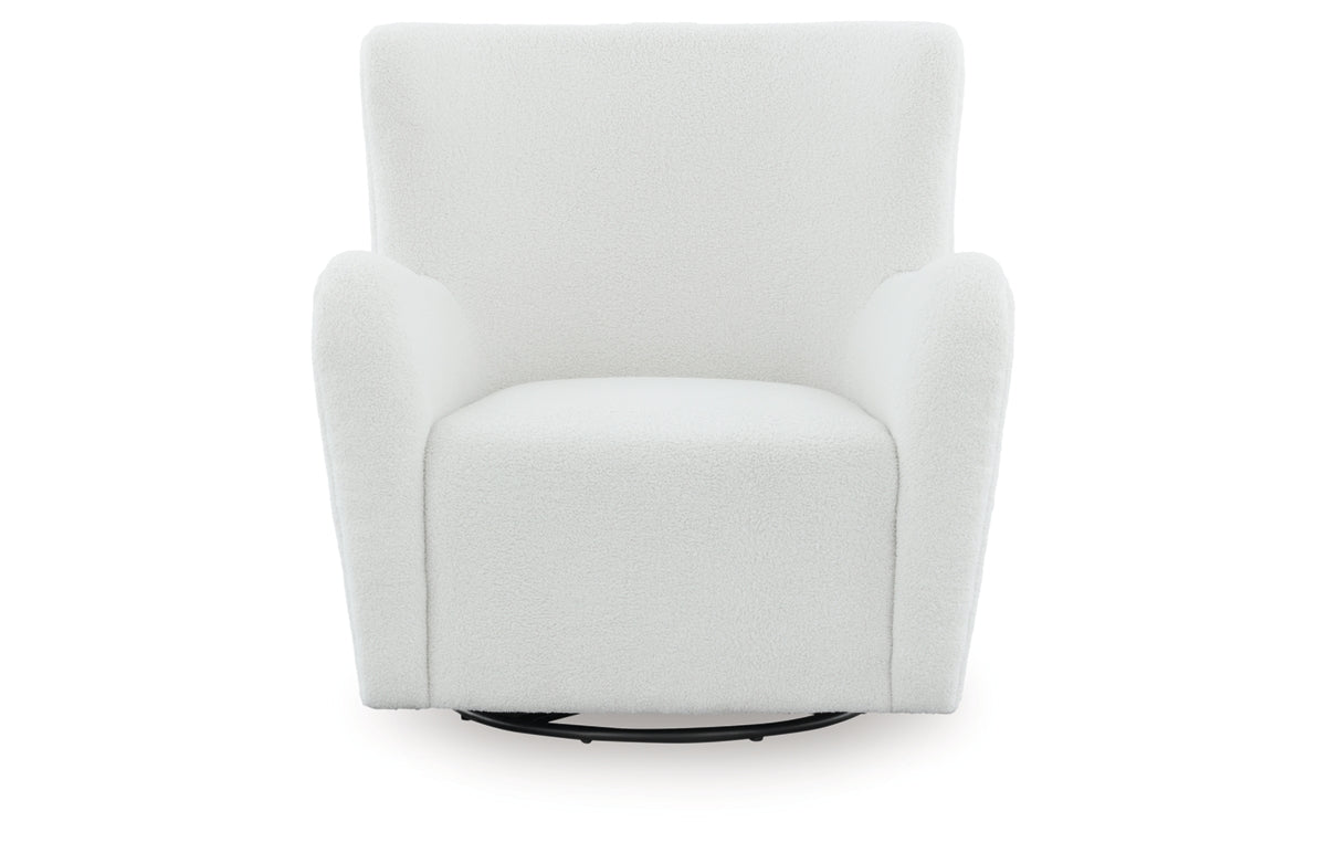 Rowenburg Swivel Glider Accent Chair