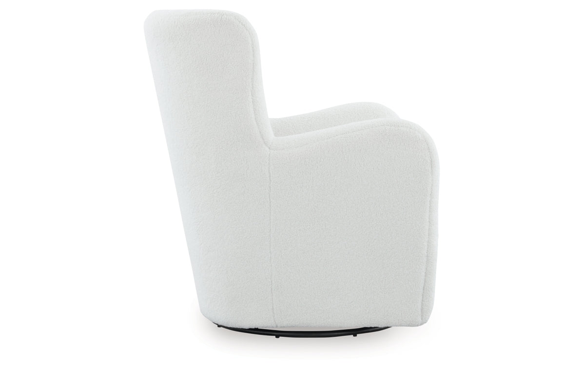 Rowenburg Swivel Glider Accent Chair