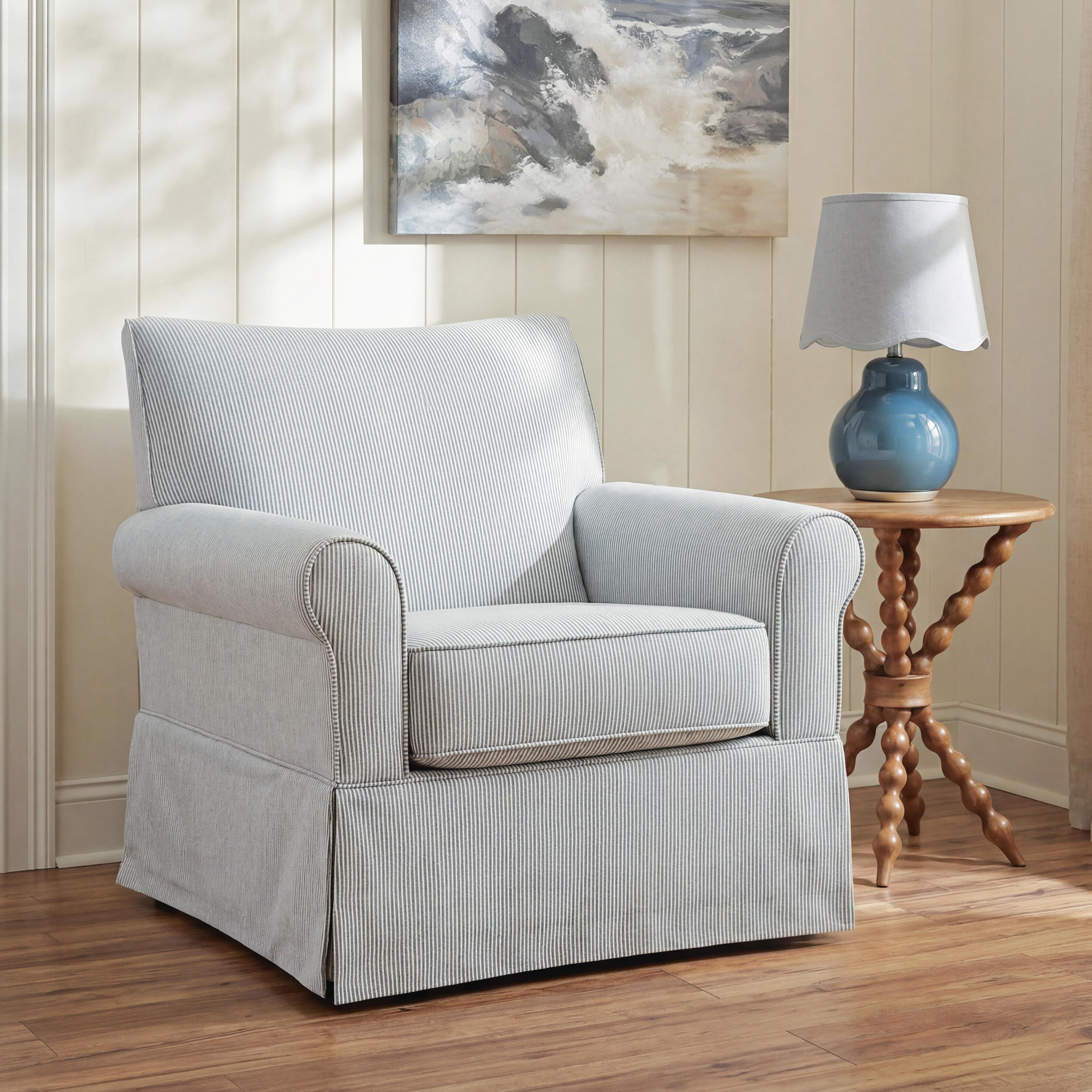 Searcy Swivel Glider Accent Chair