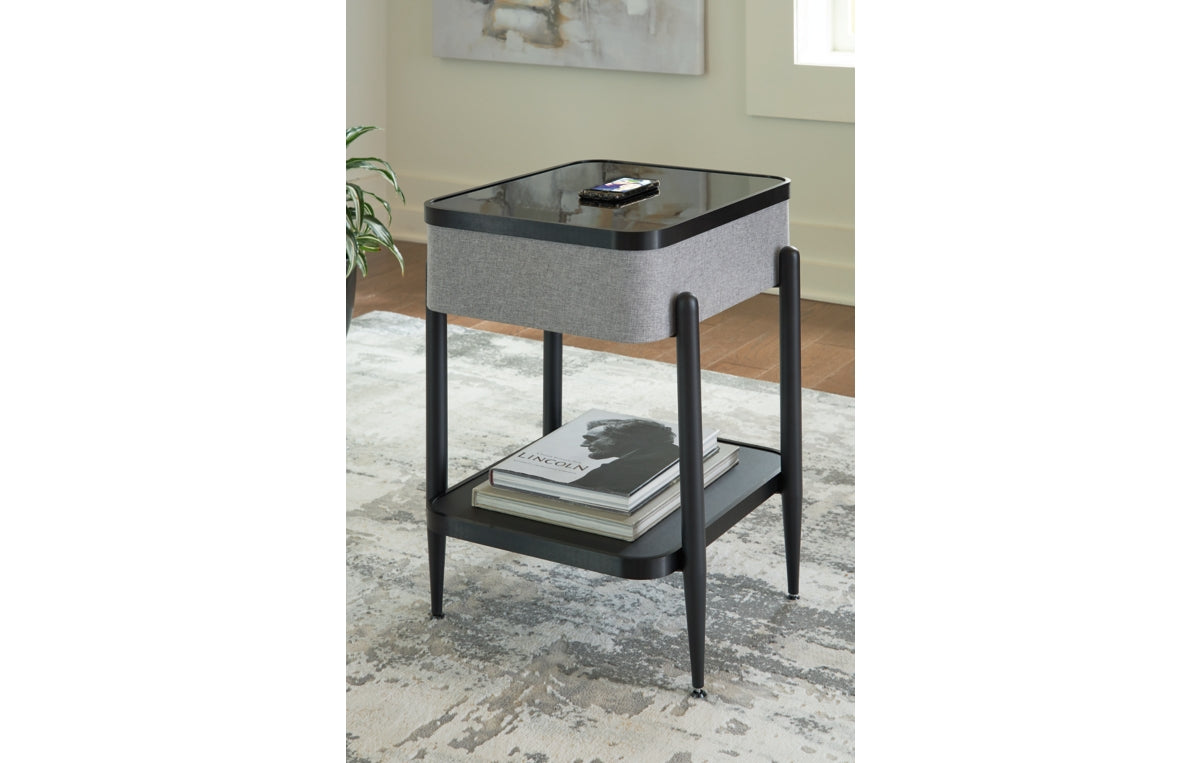 Jorvalee Accent Table with Speaker