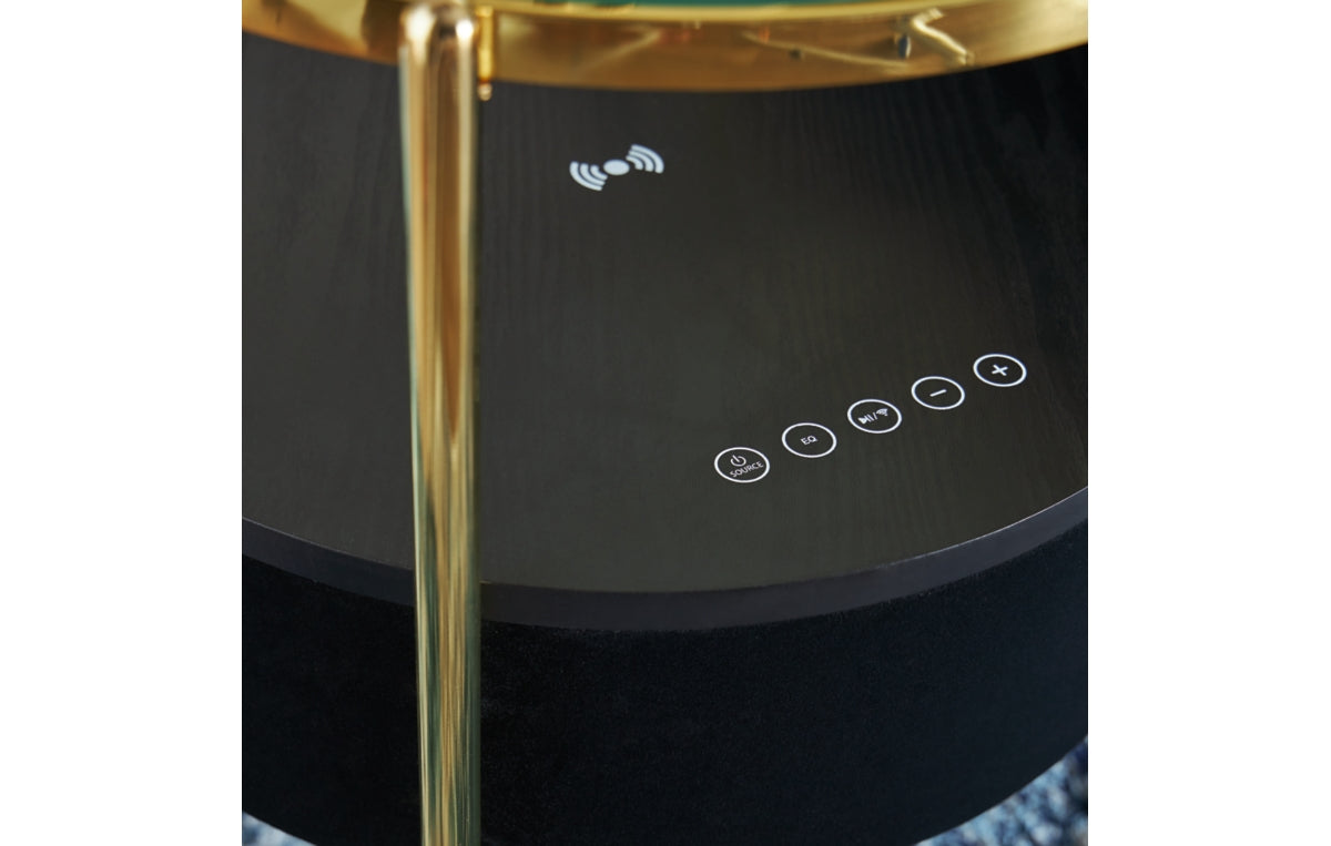Nedman Accent Table with Speaker