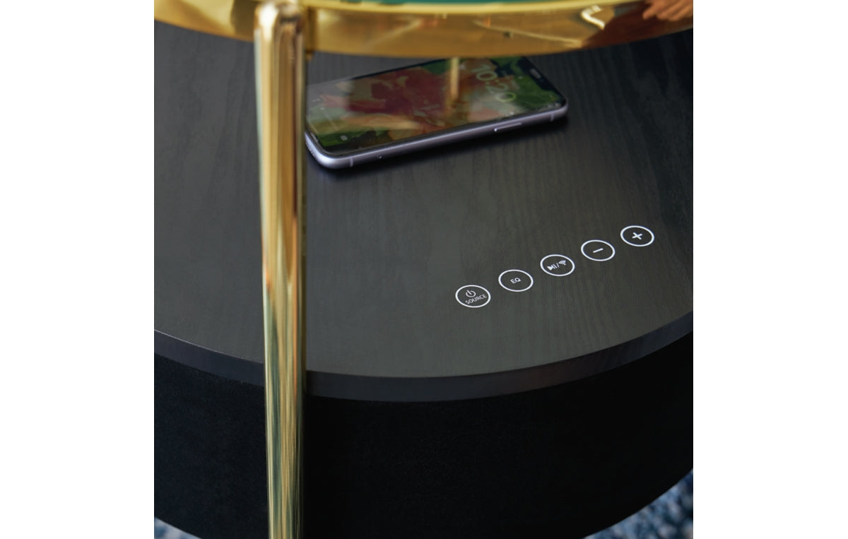 Nedman Accent Table with Speaker