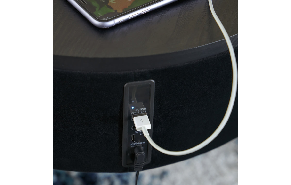 Nedman Accent Table with Speaker