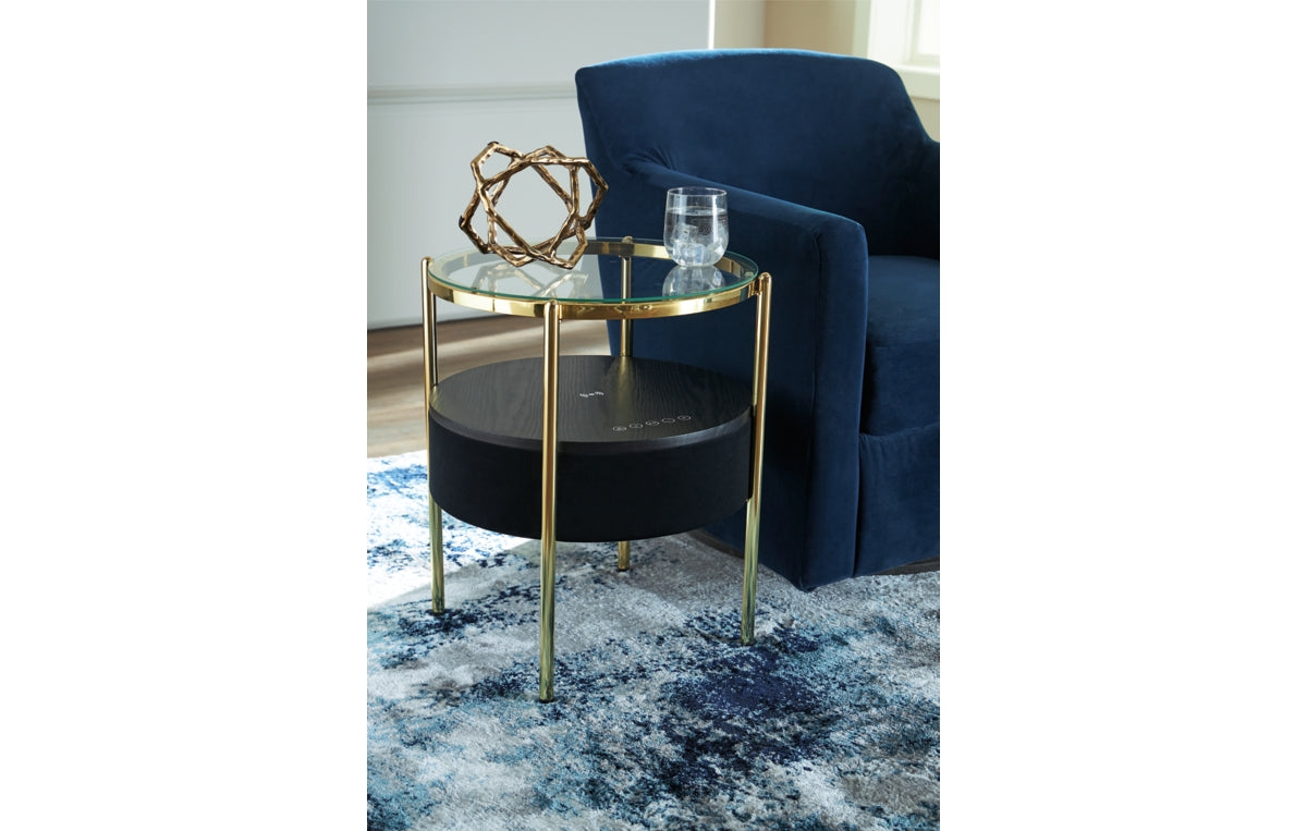 Nedman Accent Table with Speaker
