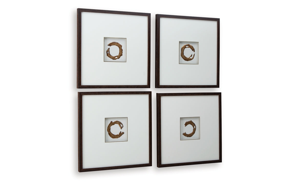 Dallbourne Wall Art (Set of 4)