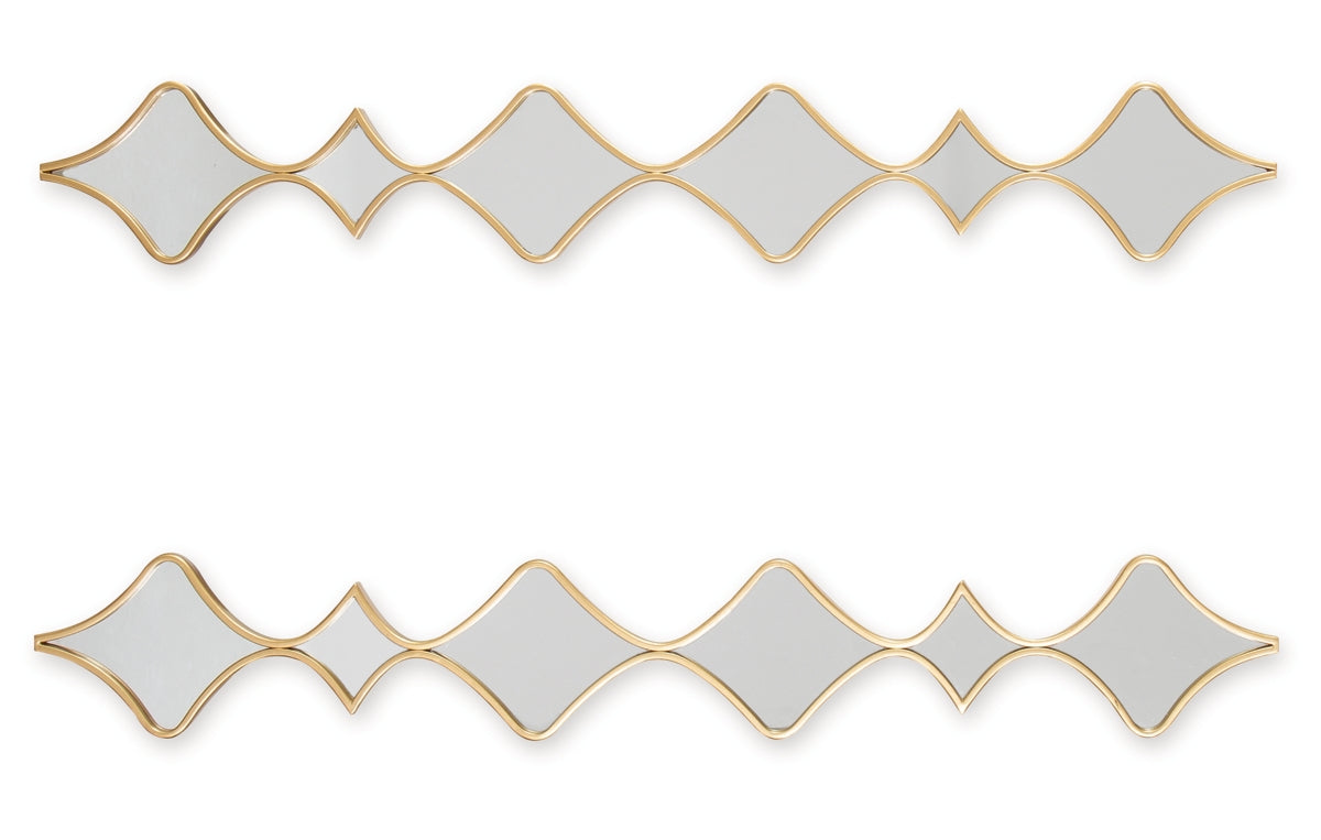 Harriswood Accent Mirror Set (Set of 2)
