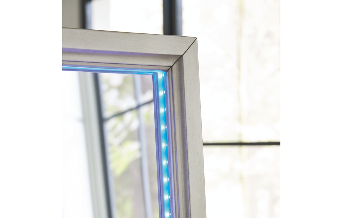 Evesen Floor Standing Mirror/Storage