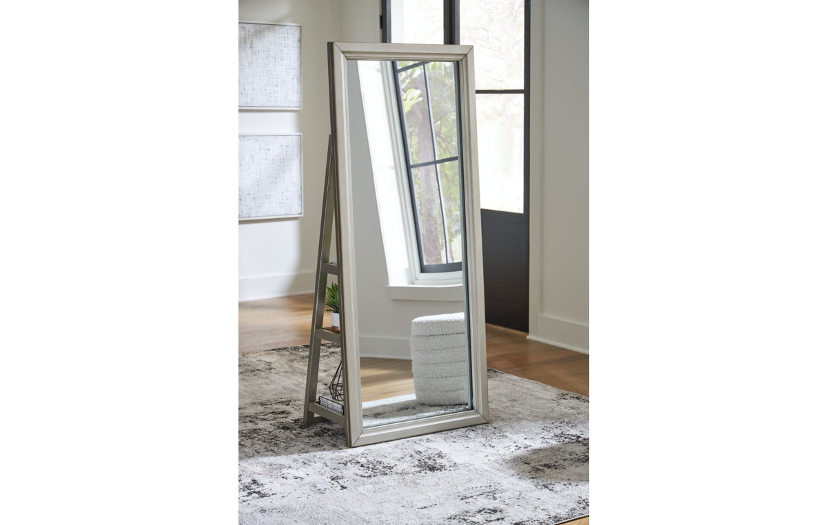 Evesen Floor Standing Mirror/Storage
