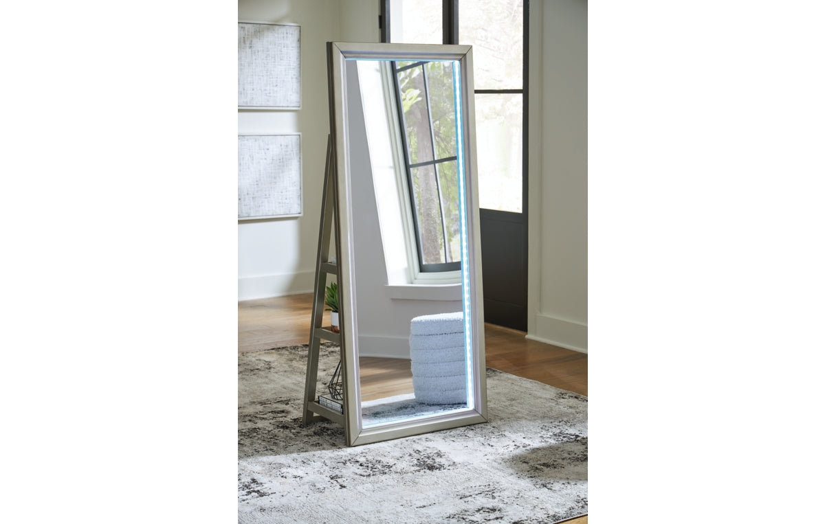 Evesen Floor Standing Mirror/Storage
