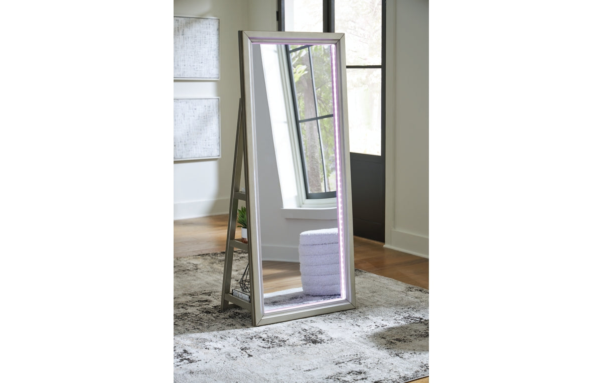 Evesen Floor Standing Mirror/Storage