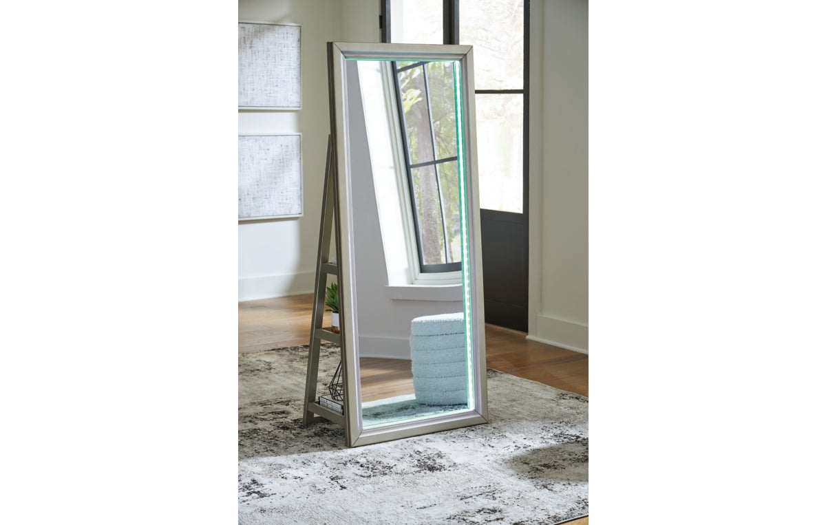 Evesen Floor Standing Mirror/Storage