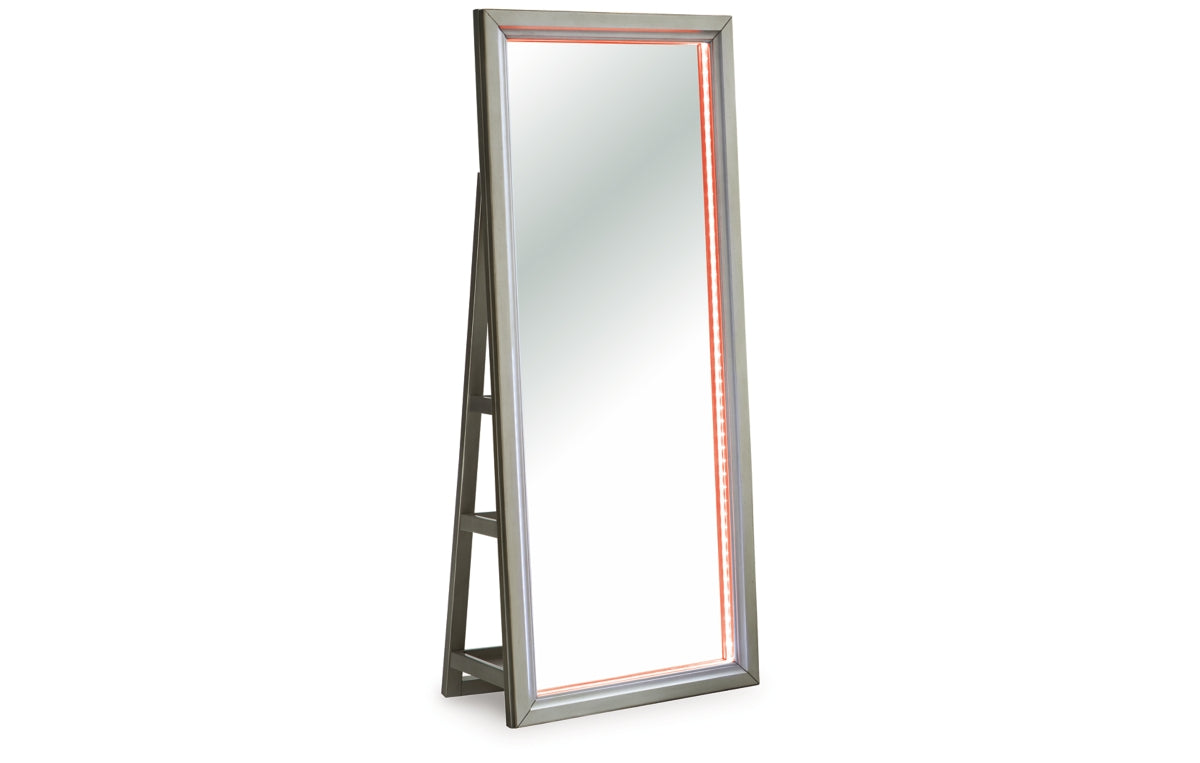 Evesen Floor Standing Mirror/Storage