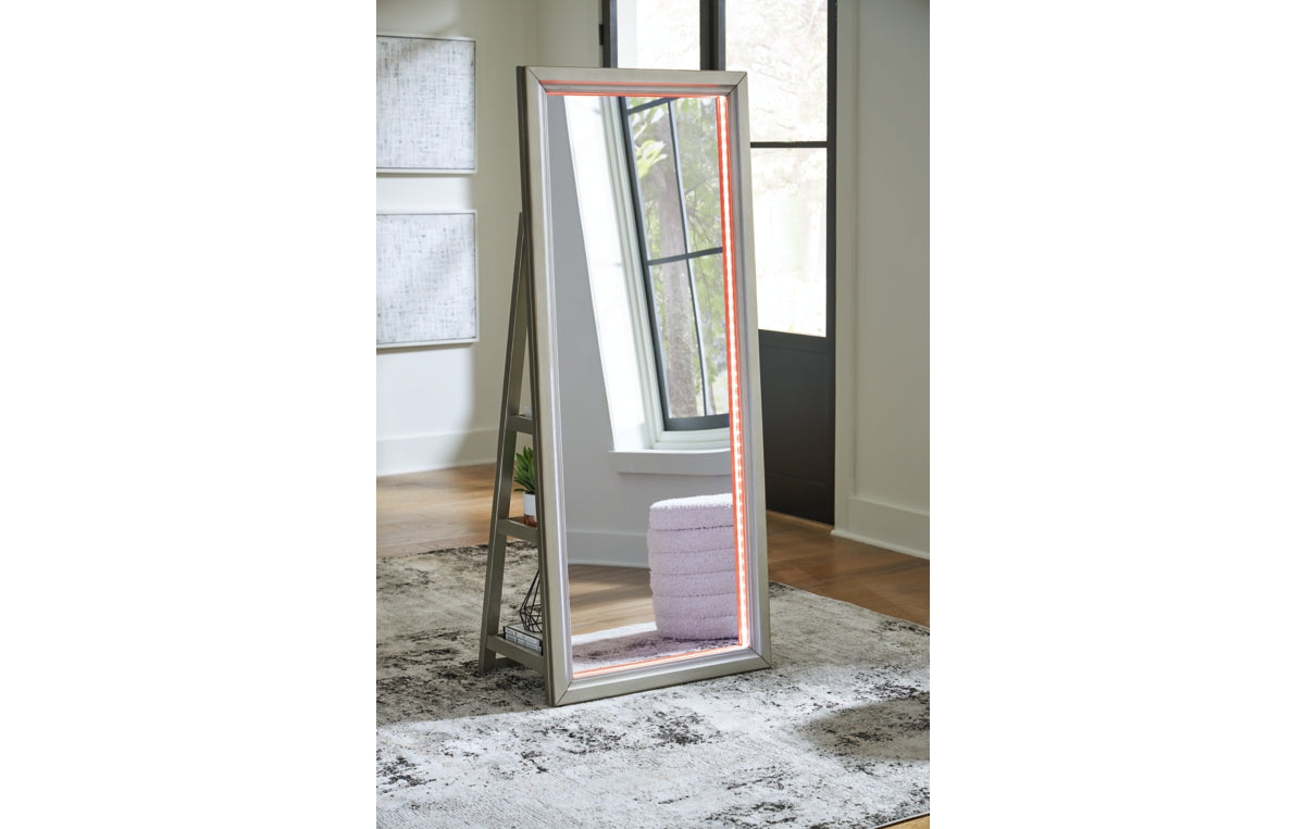Evesen Floor Standing Mirror/Storage