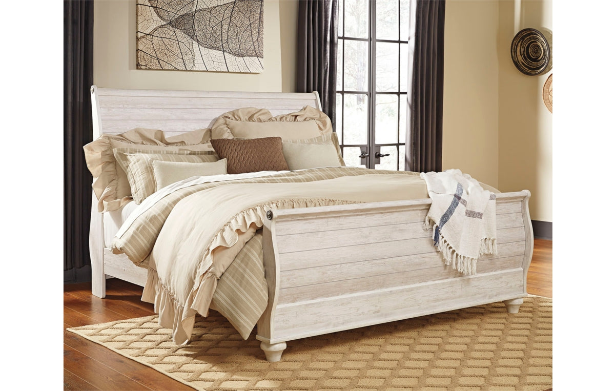Willowton King Sleigh Bed