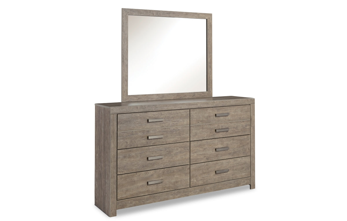 Culverbach Full Panel Bed, Dresser, Mirror and Chest