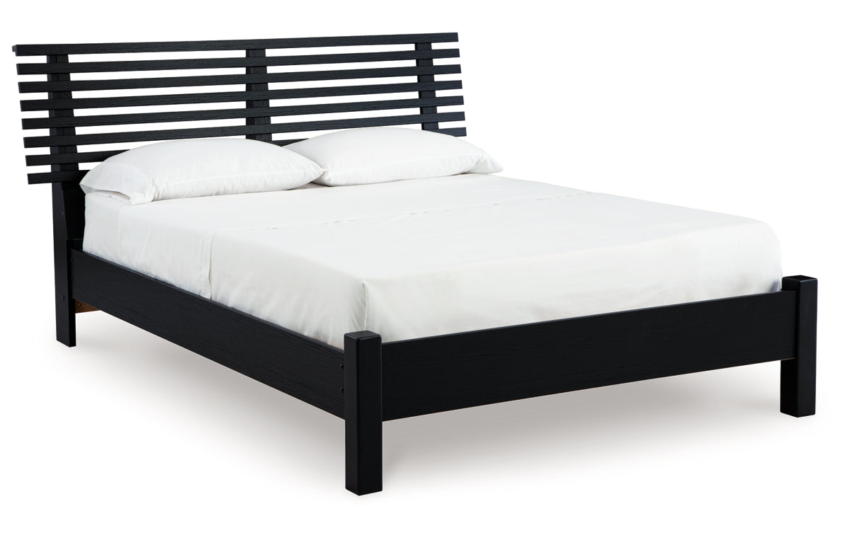 Danziar Full Slat Panel Bed