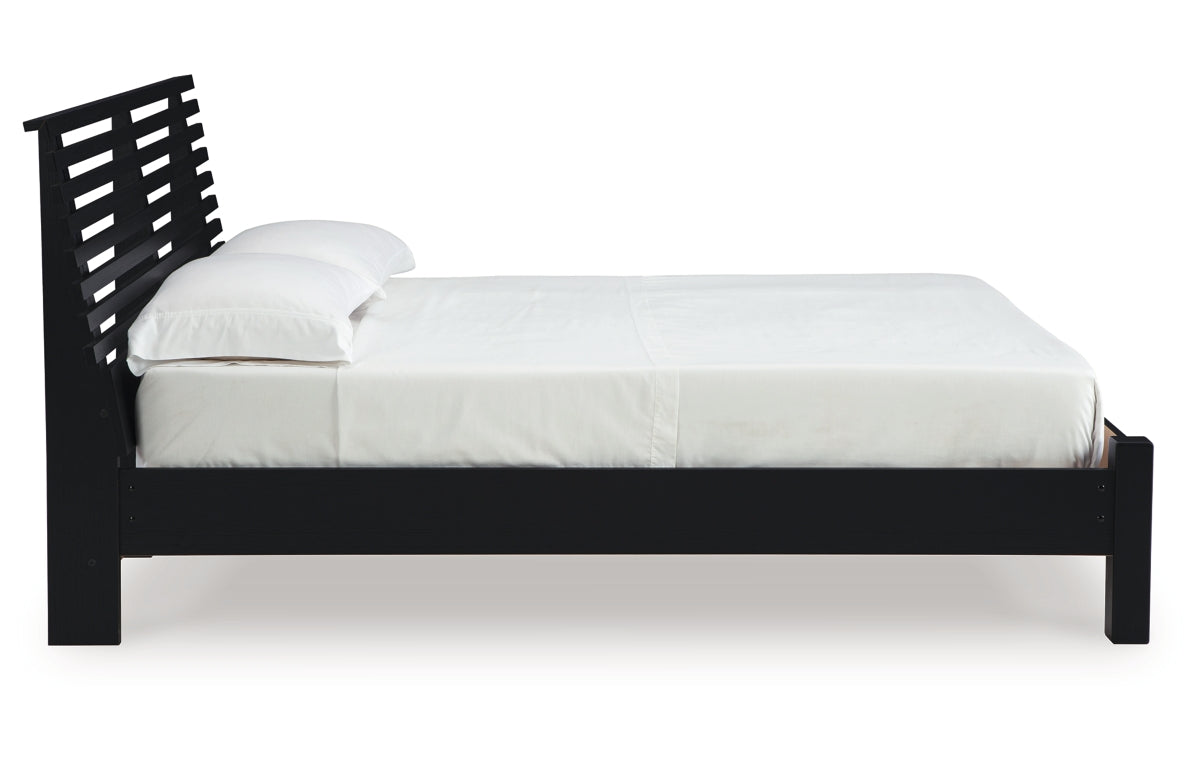 Danziar Full Slat Panel Bed