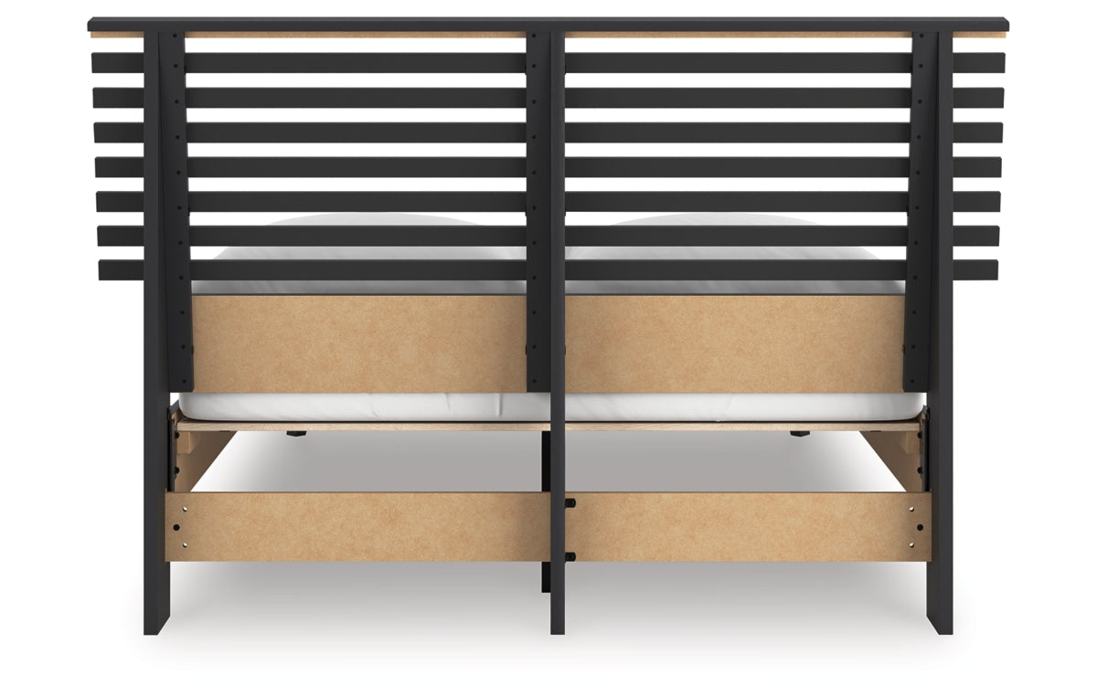 Danziar Full Slat Panel Bed