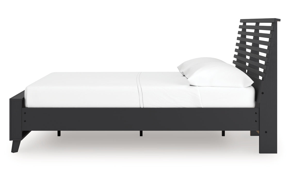 Danziar Full Slat Panel Bed
