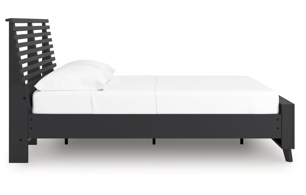 Danziar Full Slat Panel Bed