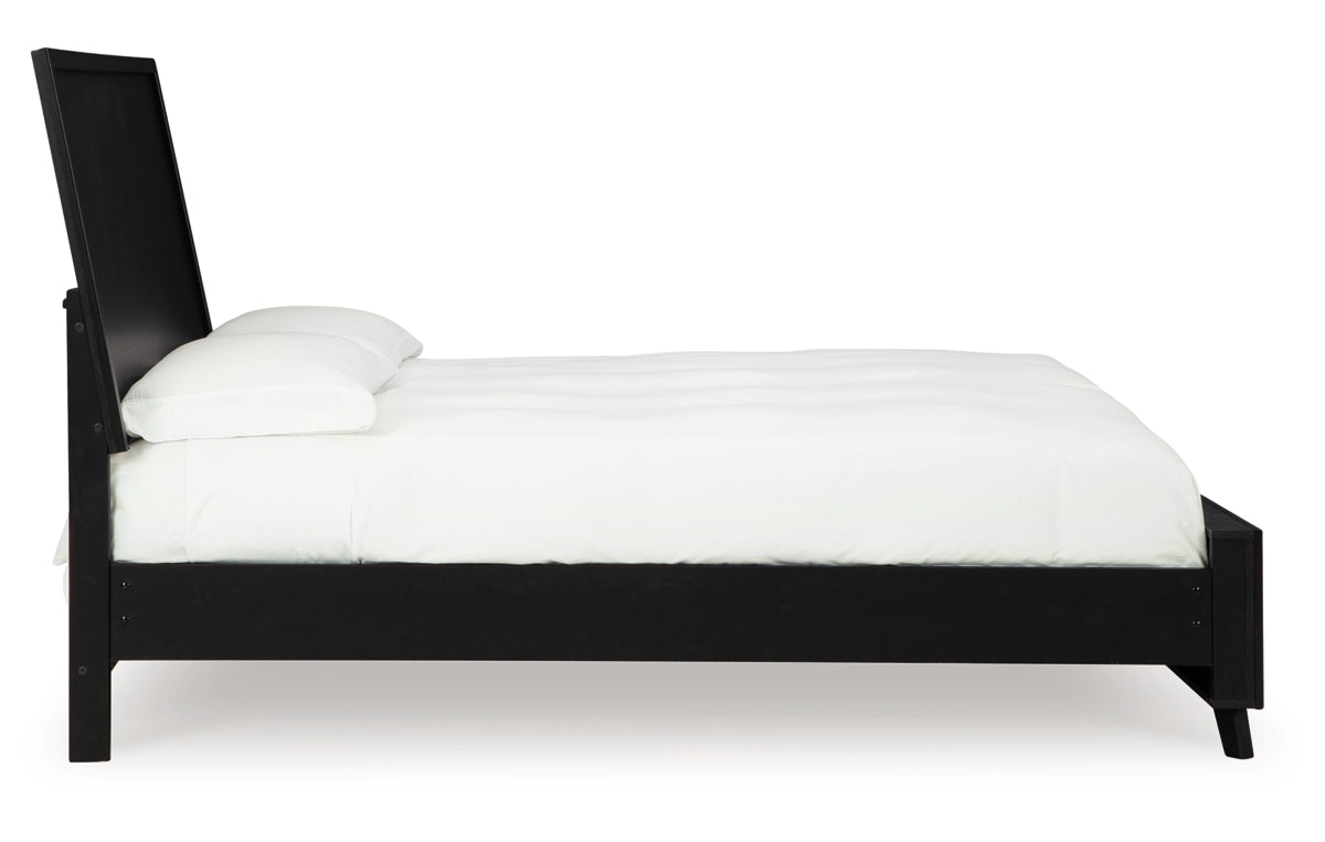 Danziar Queen Panel Bed, Dresser, Mirror, Chest and Nightstand