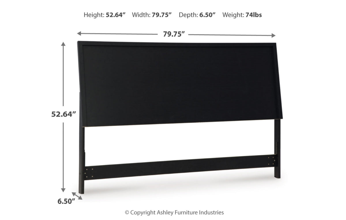 Danziar King Panel Headboard, Dresser, Mirror and Nightstand
