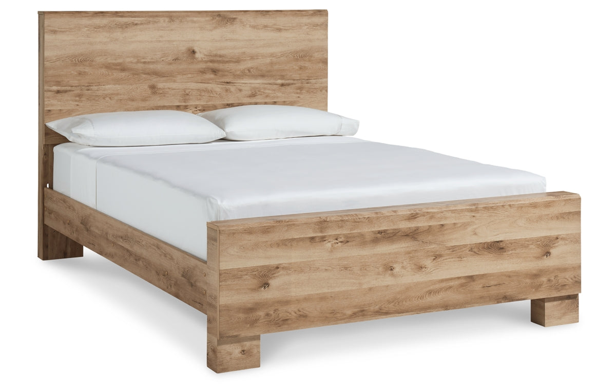 Hyanna Queen Panel Bed, Dresser, Mirror, Chest and Nightstand