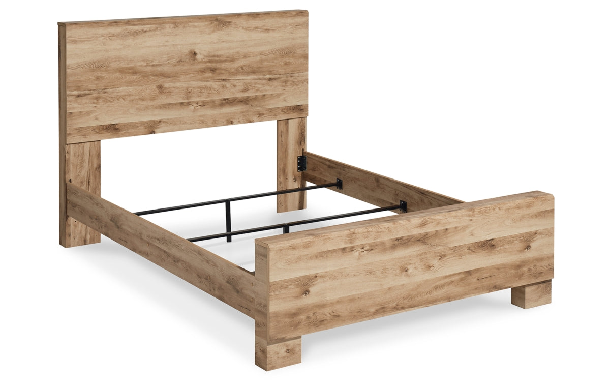 Hyanna Queen Panel Bed, Dresser, Mirror, Chest and Nightstand