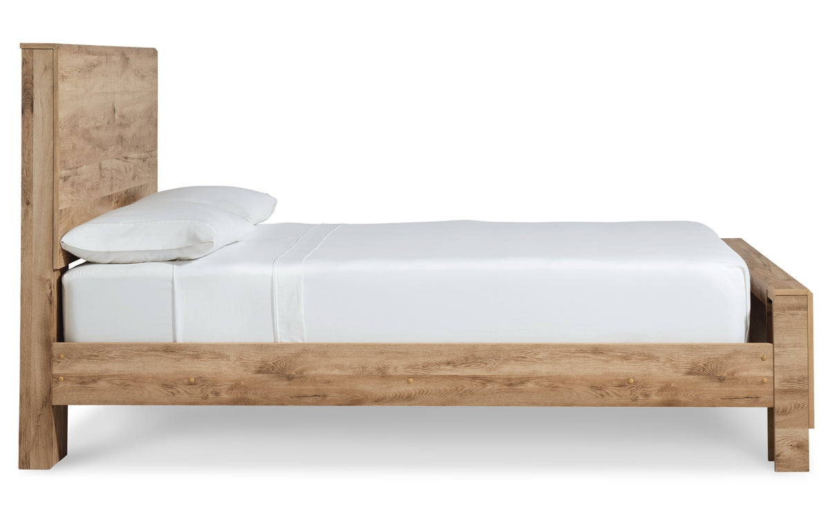 Hyanna Queen Panel Bed, Dresser, Mirror, Chest and Nightstand
