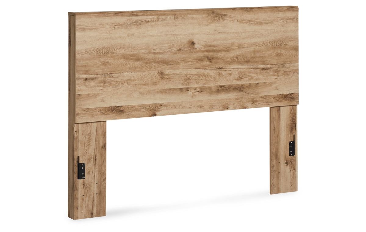 Hyanna Queen Panel Headboard with Mirrored Dresser and Nightstand