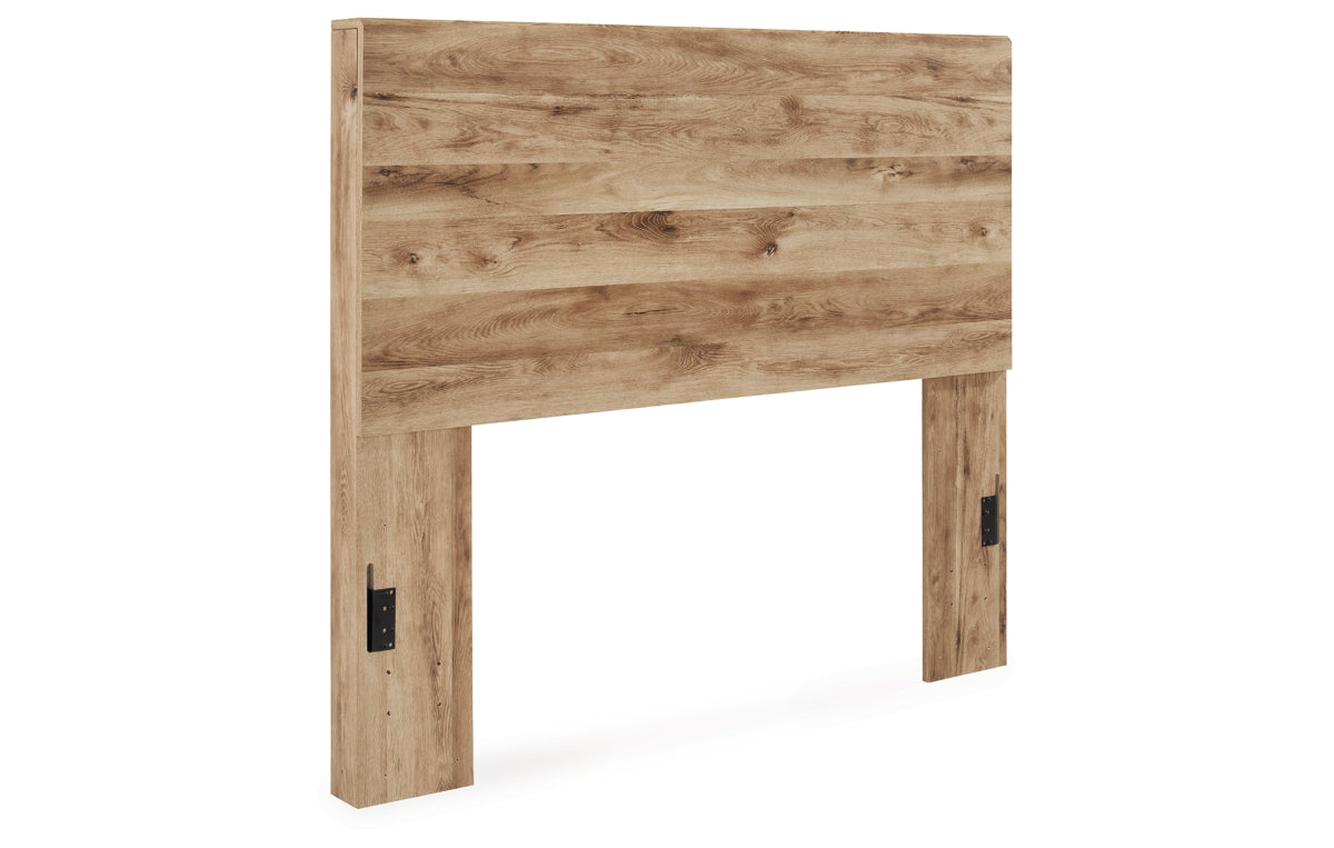 Hyanna Full Panel Headboard with Mirrored Dresser, Chest and Nightstand