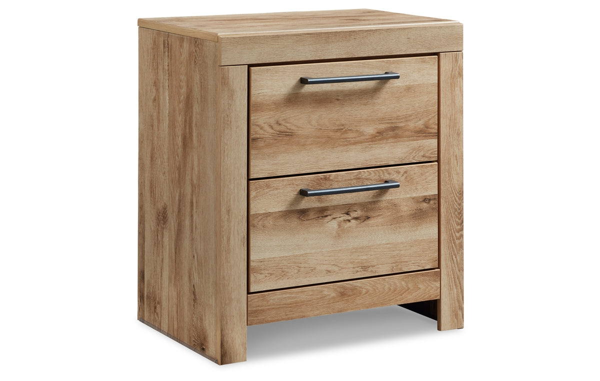 Hyanna Twin Panel Bed with 1 Side Storage, Dresser, Mirror and Nightstand