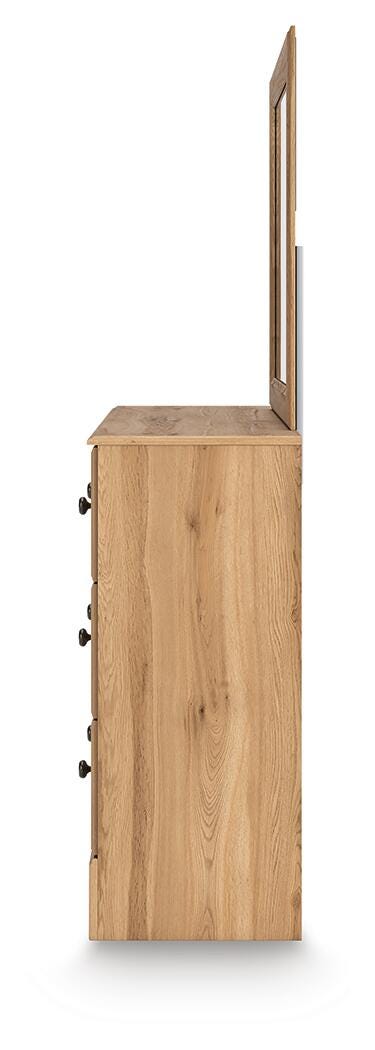 Aleaport Twin Panel Bed, Dresser, Mirror and Nightstand