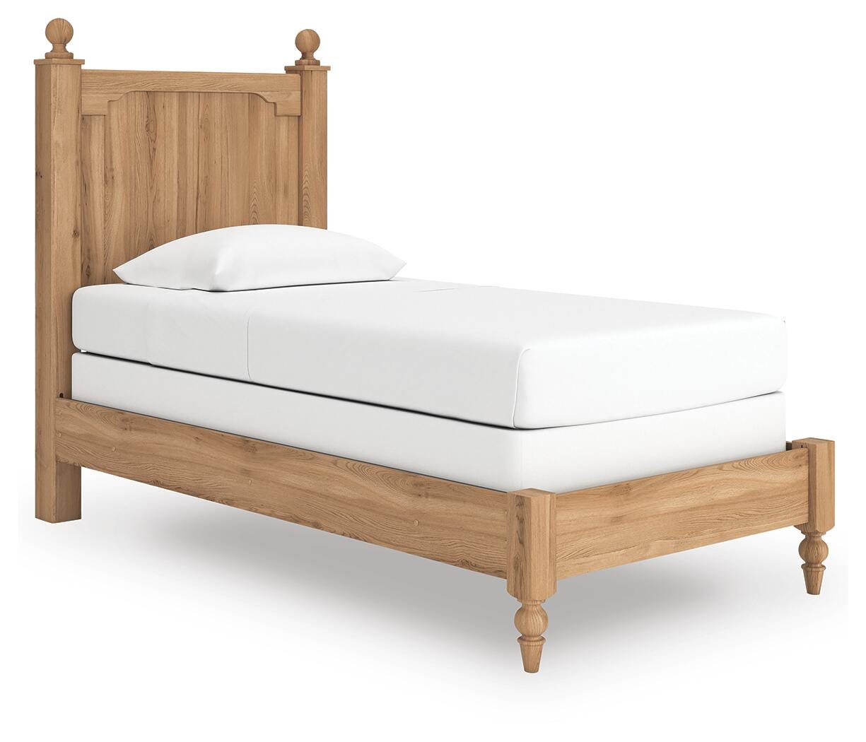 Aleaport Twin Panel Bed, Dresser, Mirror and Nightstand