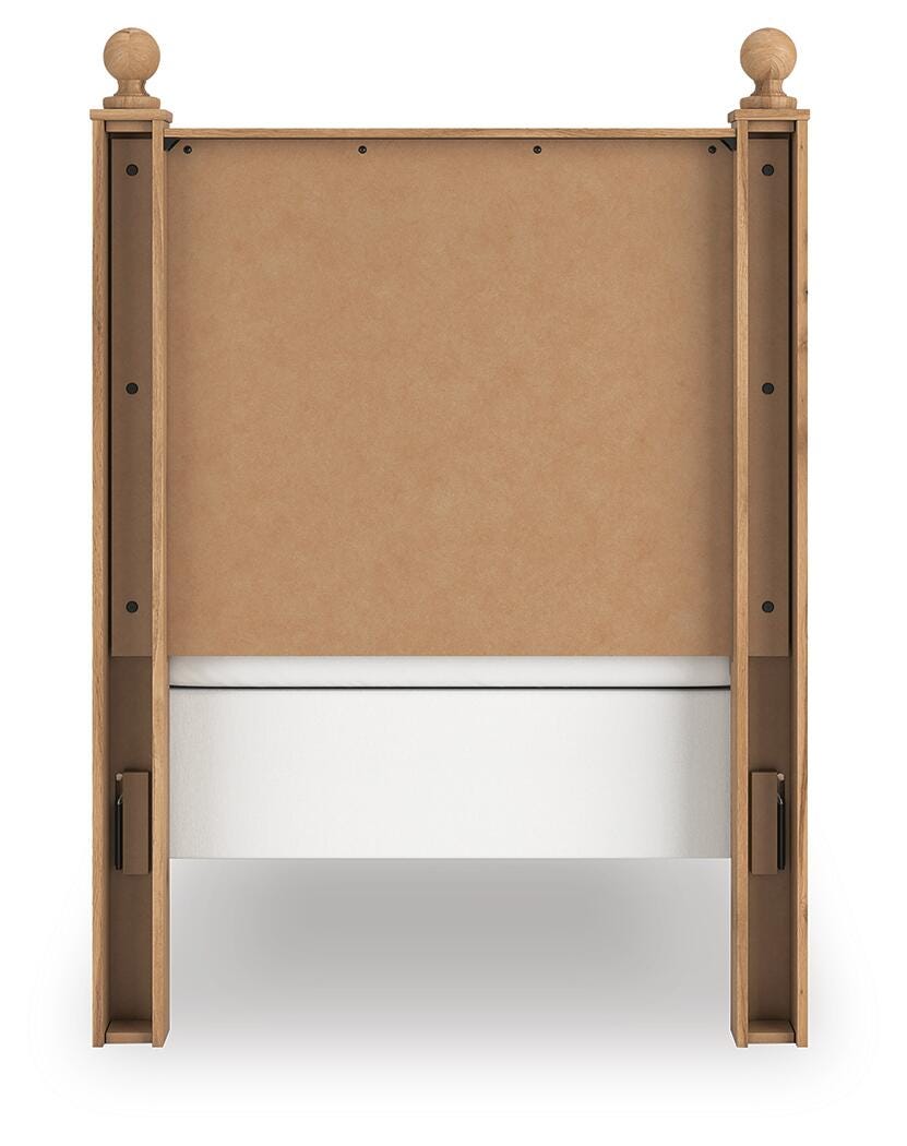 Aleaport Twin Panel Bed, Dresser, Mirror and Nightstand