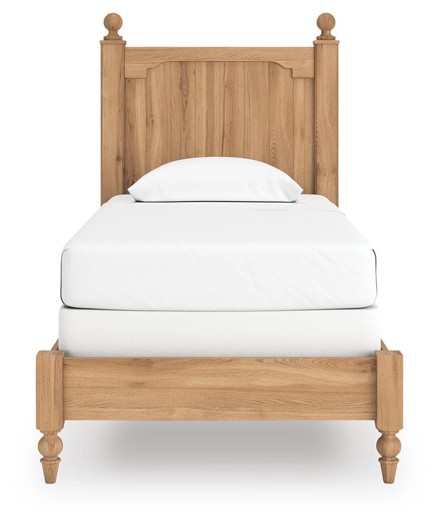 Aleaport Twin Panel Bed, Dresser, Mirror and Nightstand