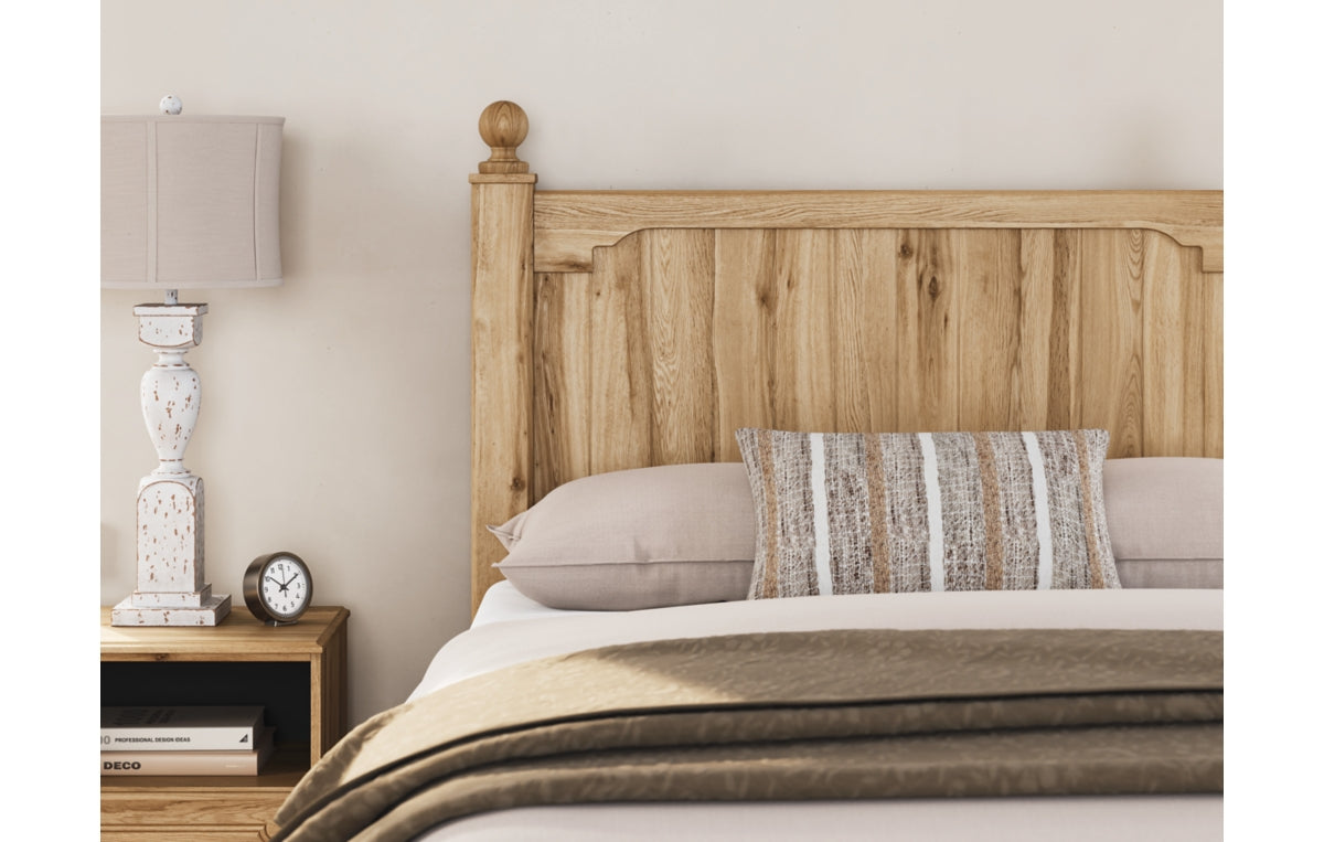Aleaport Full Panel Bed with Mirrored Dresser