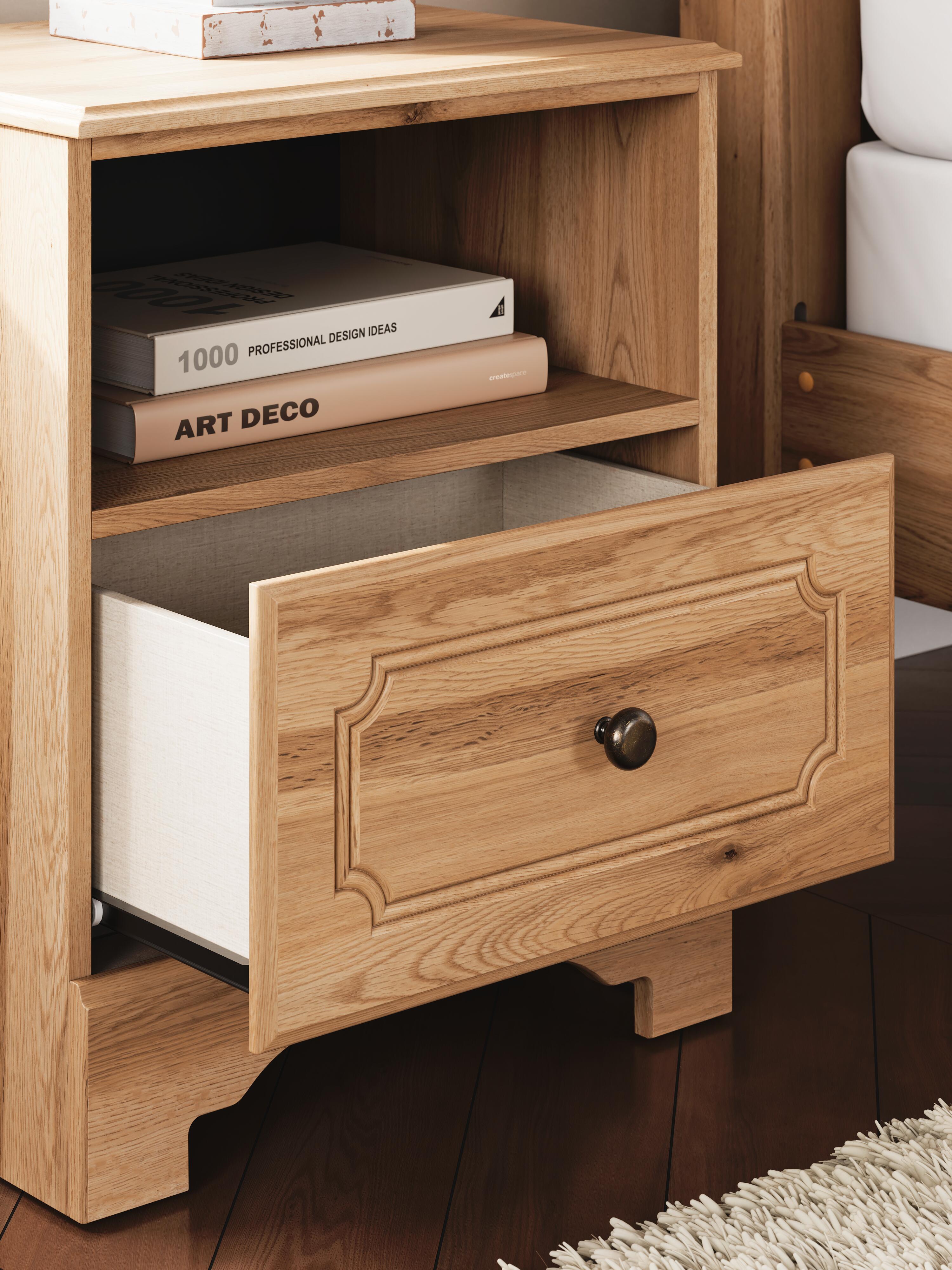 Aleaport Twin Panel Bed, Dresser, Mirror and Nightstand