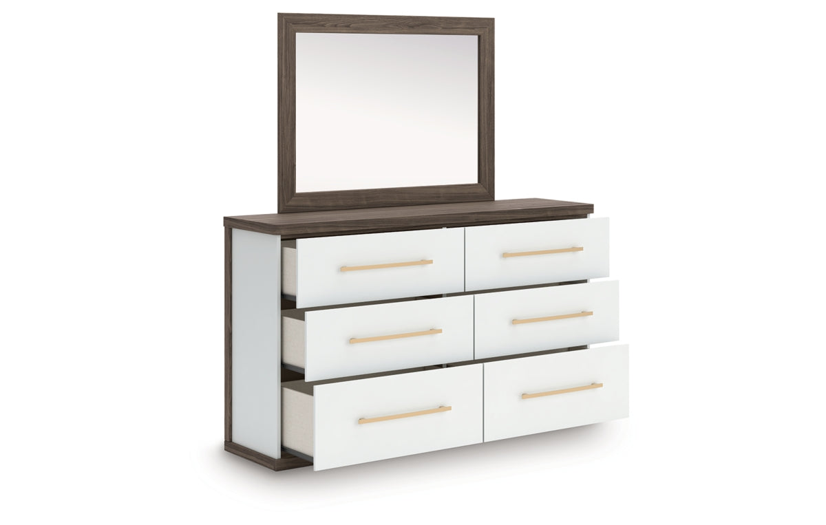 Kendanport Dresser and Mirror