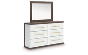 Kendanport Dresser and Mirror