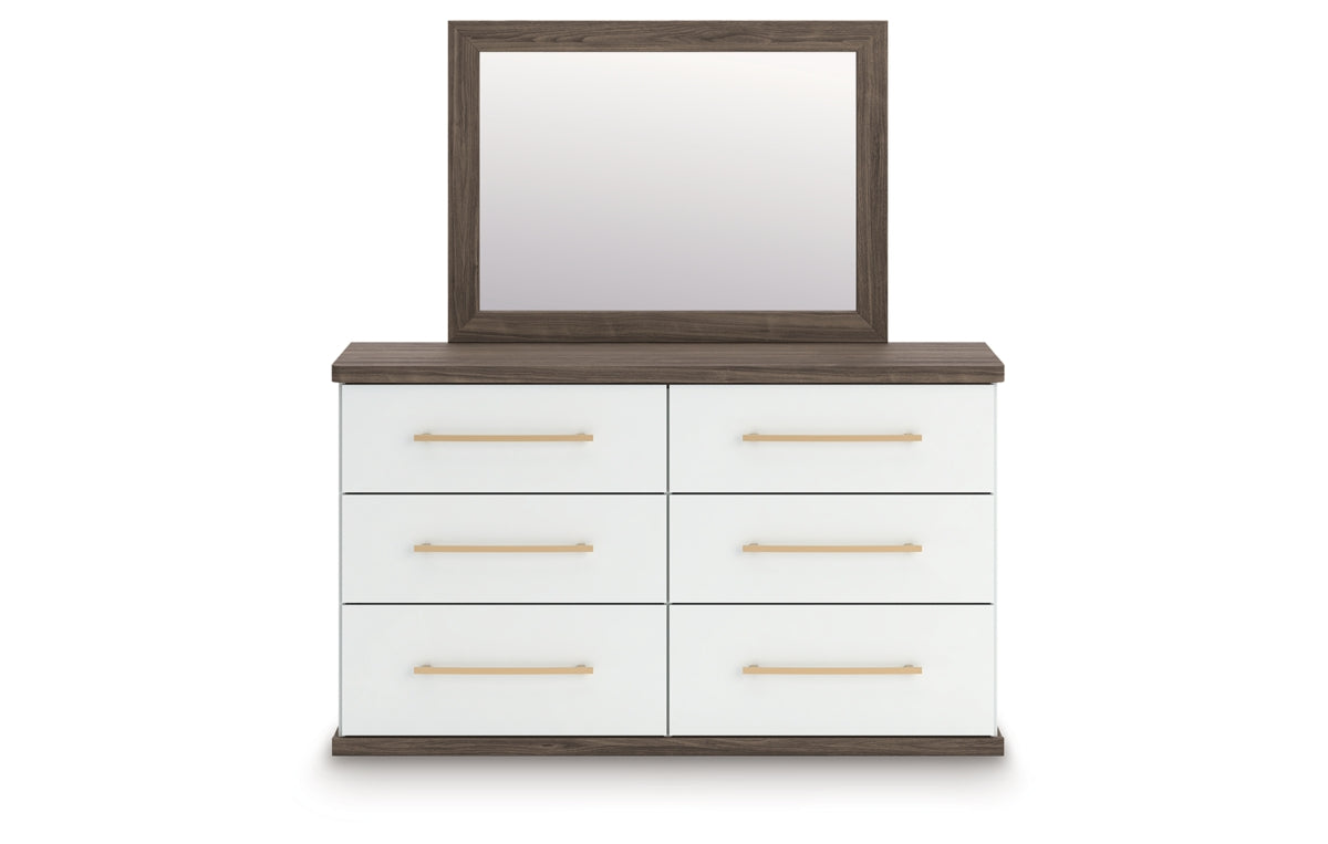 Kendanport Dresser and Mirror